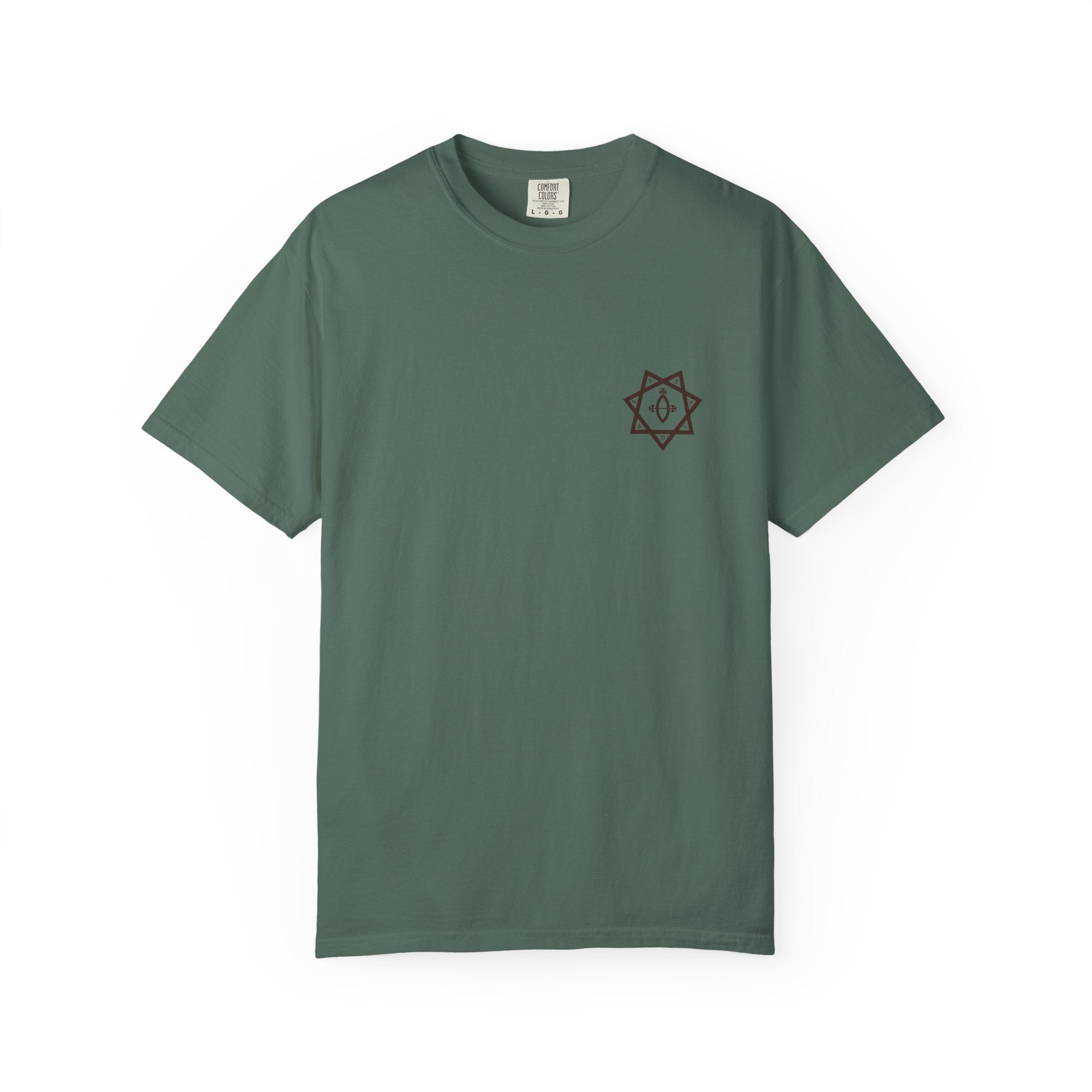 Occult Summoning Circle T-Shirt - Esoteric Sigil Back Print