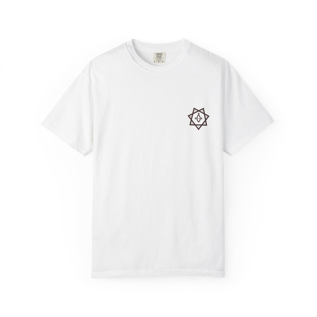 Sacred Geometry T-Shirt - Kabalon Star Emblem & Geometric Symbols Tee