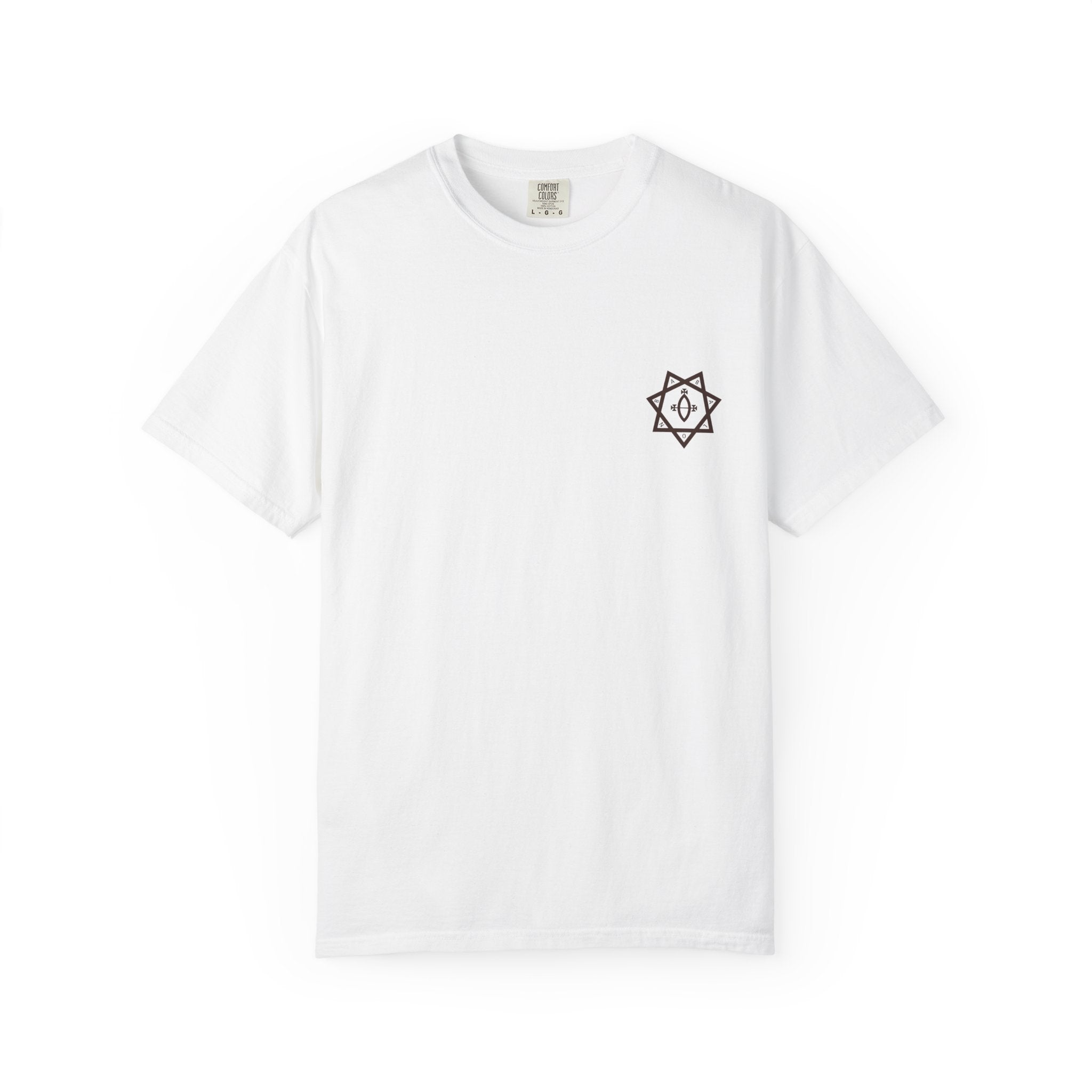 Sacred Geometry T-Shirt - Kabalon Star Emblem & Geometric Symbols Tee