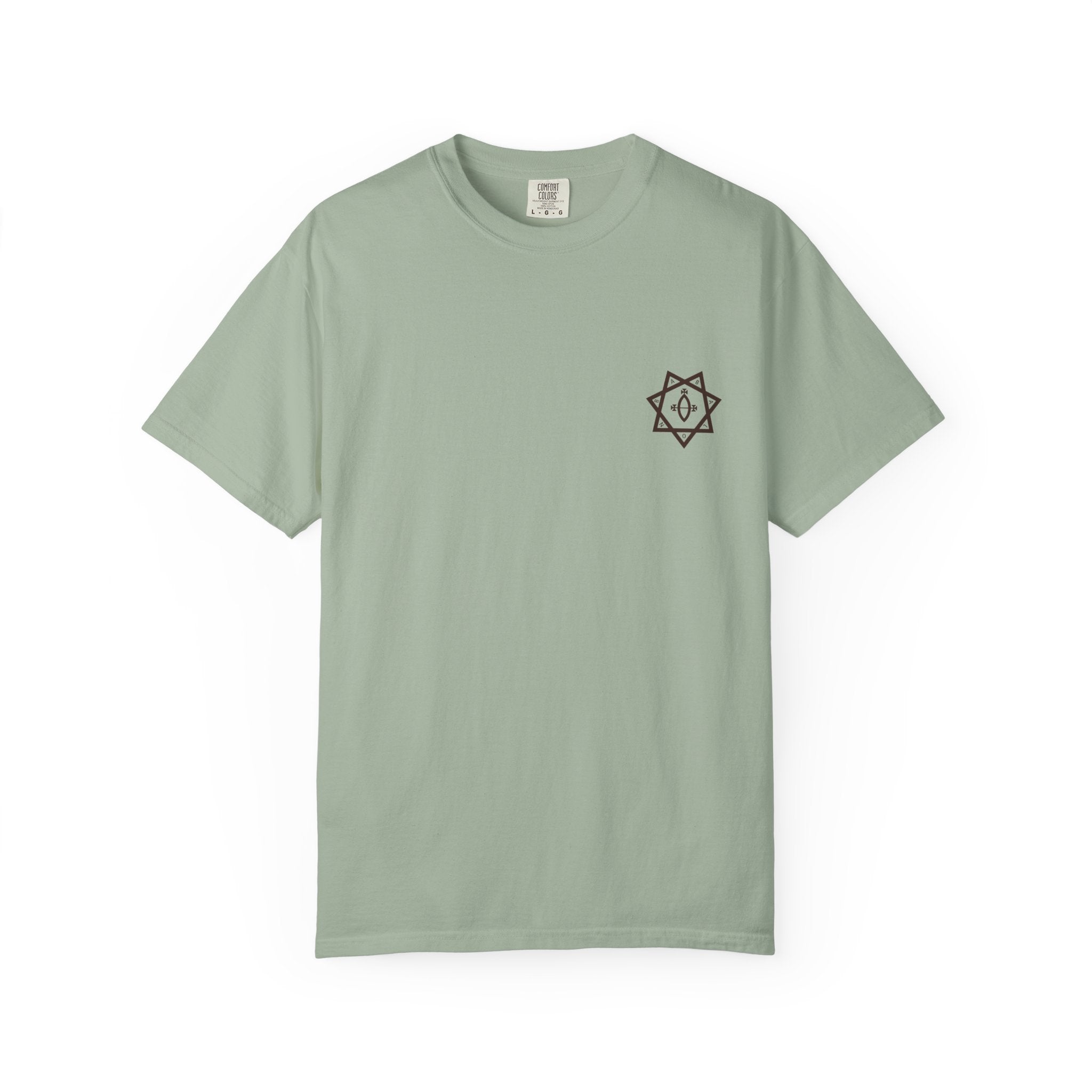 Sacred Geometry T-Shirt - Kabalon Star Emblem & Geometric Symbols Tee