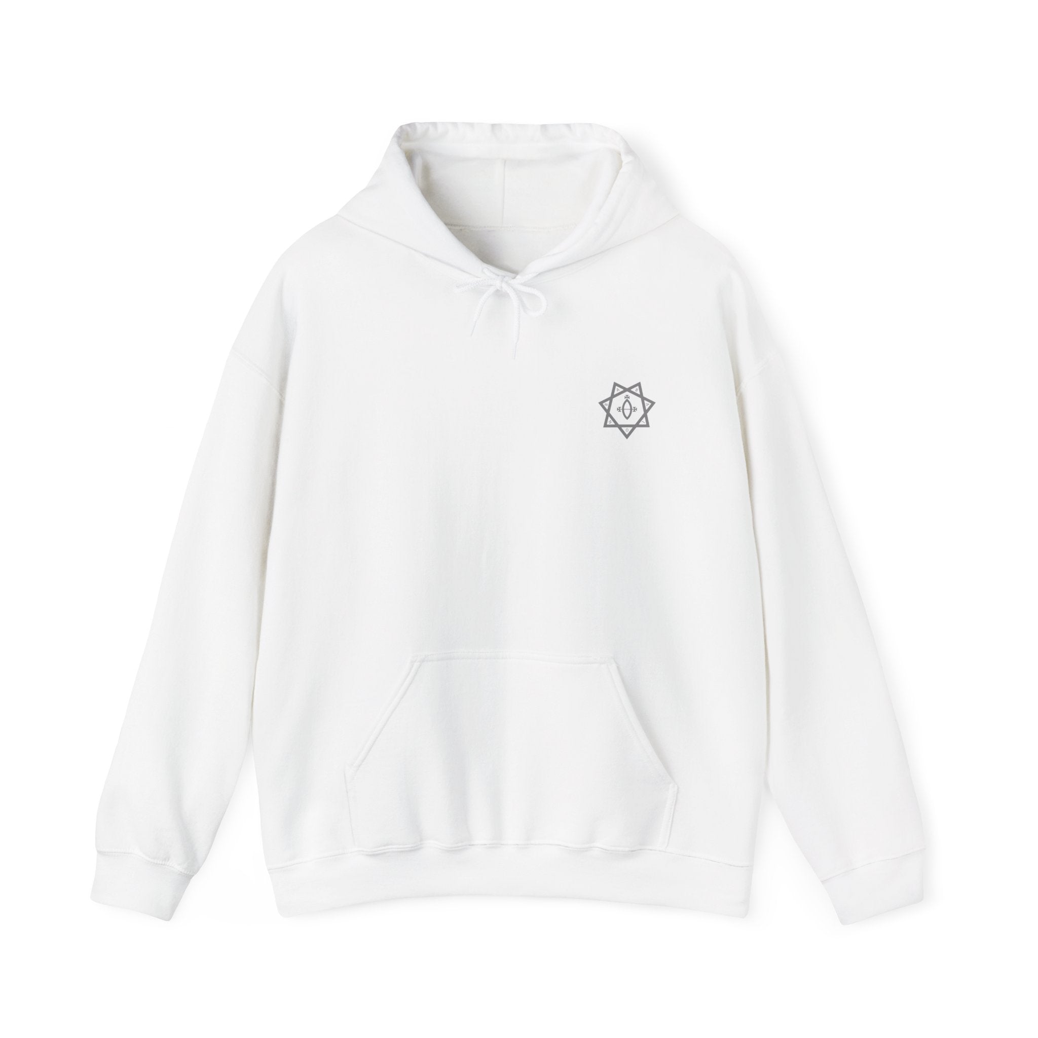 Sigillum Dei Aemeth Symbol Hoodie — Minimalist Occult Sigil