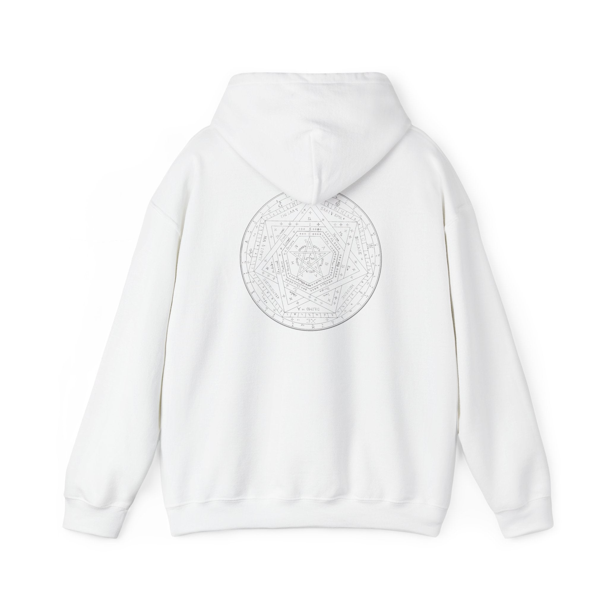Sigillum Dei Aemeth Symbol Hoodie — Minimalist Occult Sigil