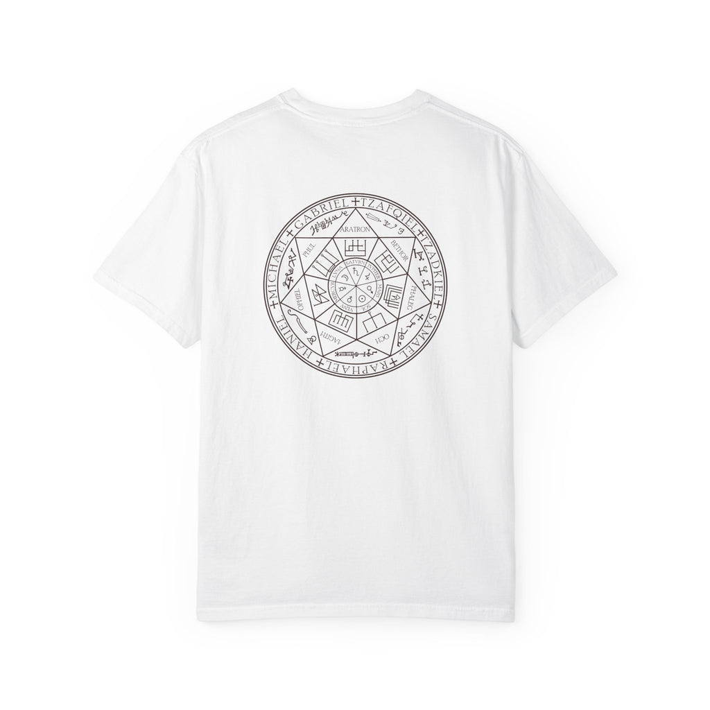 Occult Summoning Circle T-Shirt - Esoteric Sigil Back Print