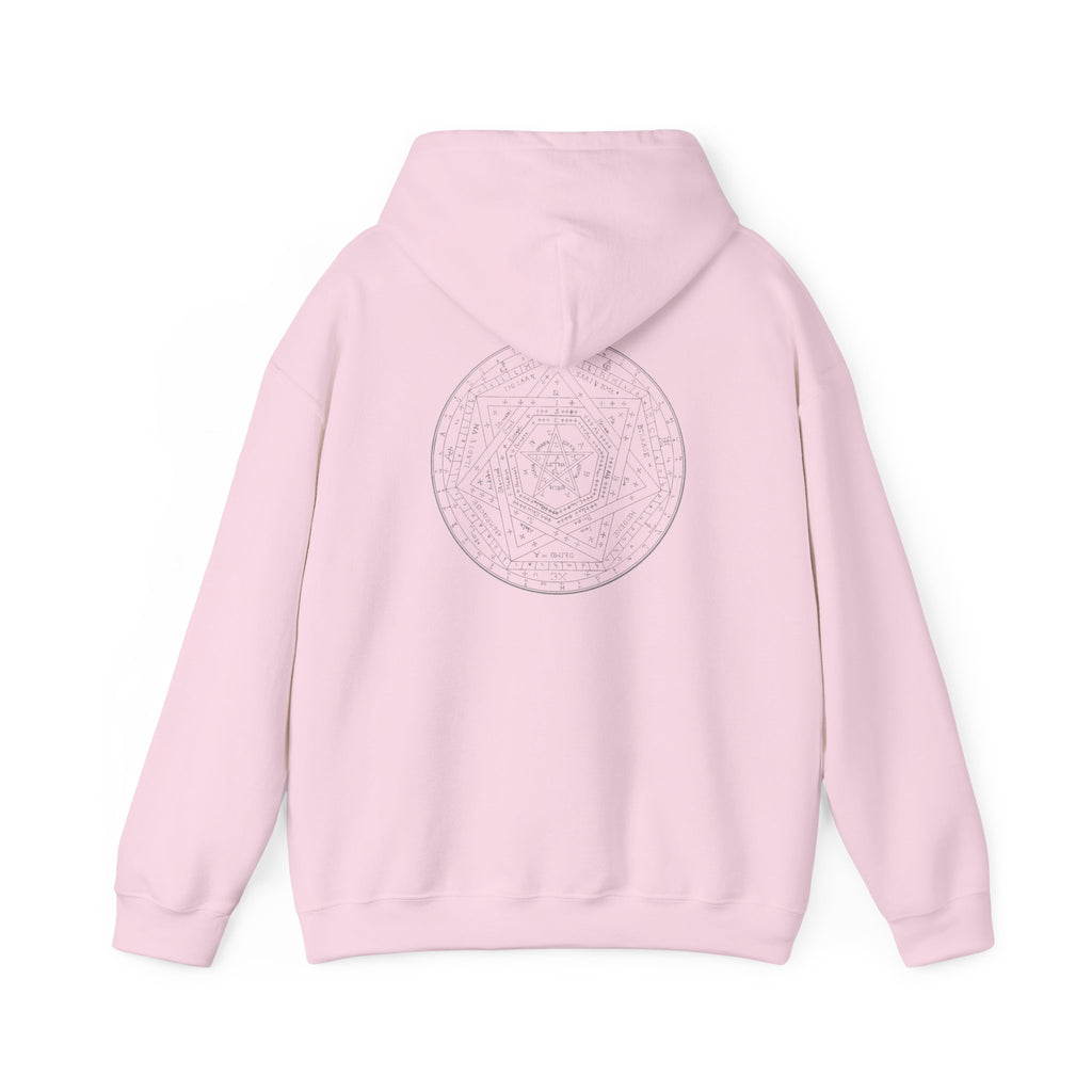 Sigillum Dei Aemeth Hoodie - Minimalist Occult Sigil Hooded Sweatshirt