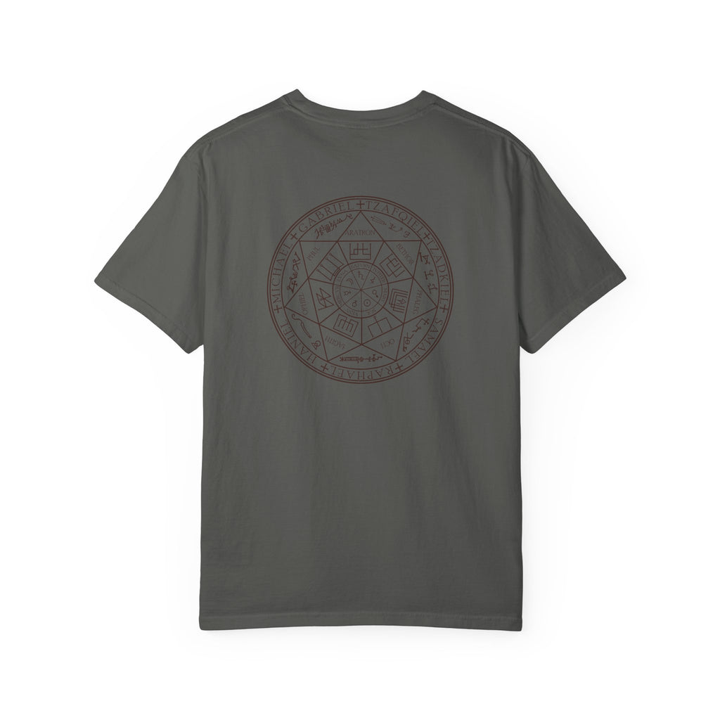 Occult Summoning Circle T-Shirt - Esoteric Sigil Back Print