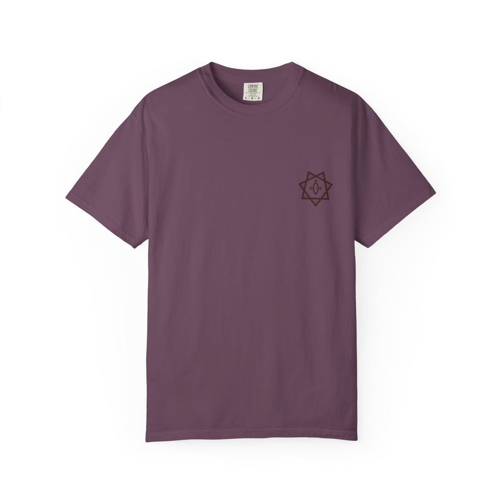 Sacred Geometry T-Shirt - Kabalon Star Emblem & Geometric Symbols Tee