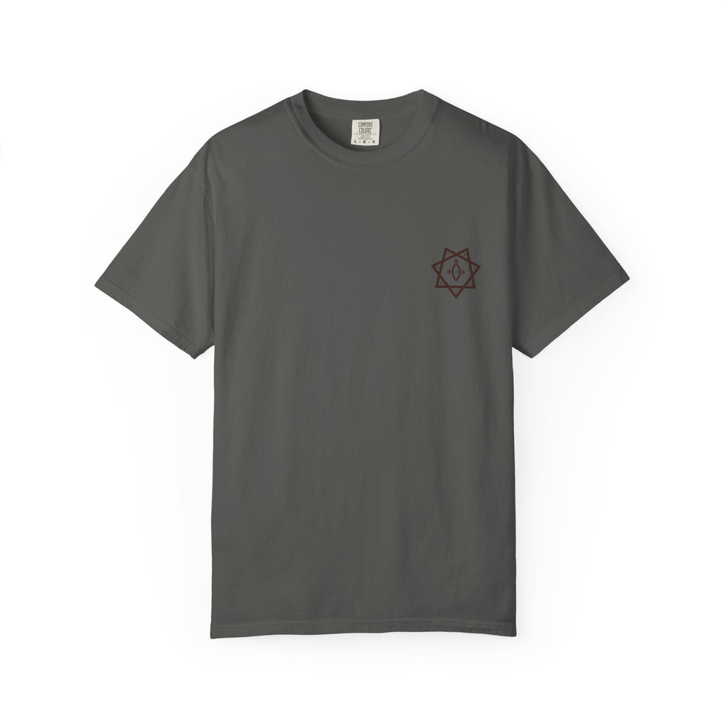 Sacred Geometry T-Shirt - Kabalon Star Emblem & Geometric Symbols Tee