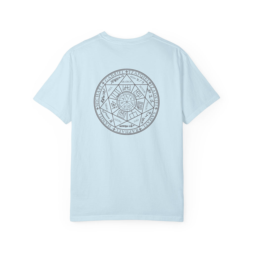 Occult Summoning Circle T-Shirt - Esoteric Sigil Back Print