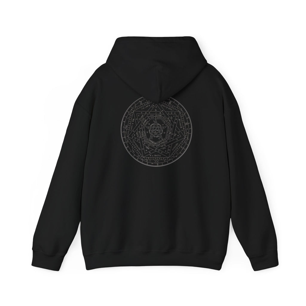 Sigillum Dei Aemeth Hoodie - Minimalist Occult Sigil Hooded Sweatshirt