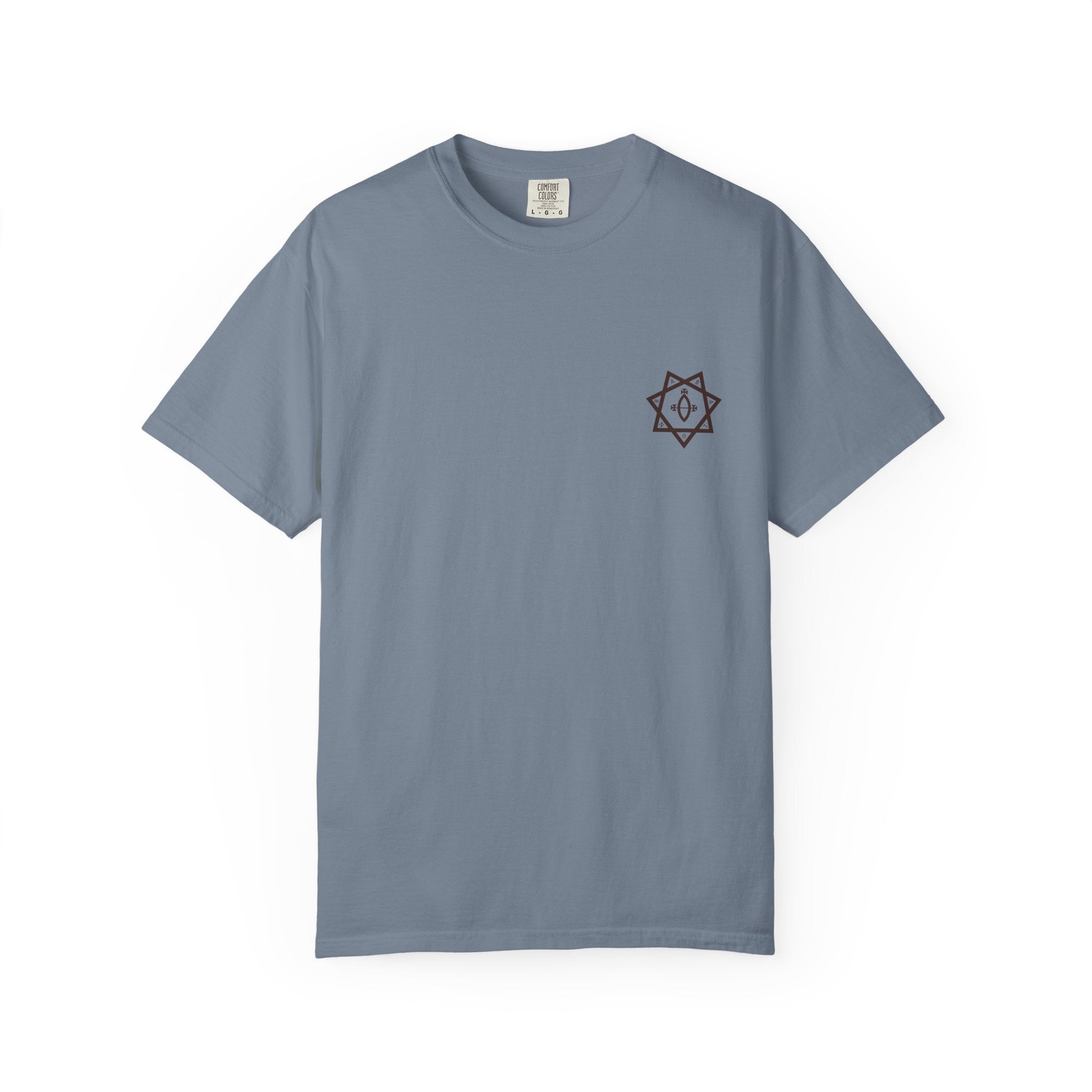 Sacred Geometry T-Shirt - Kabalon Star Emblem & Geometric Symbols Tee