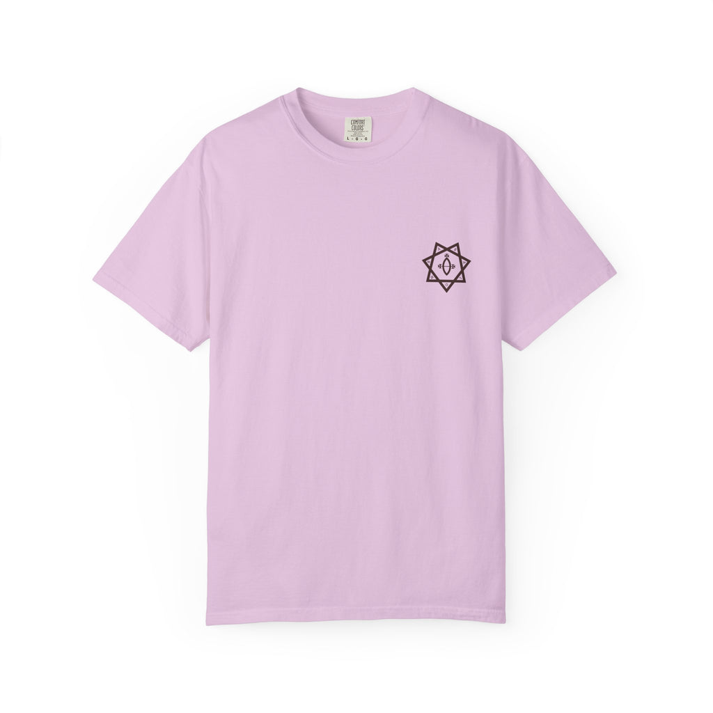 Sacred Geometry T-Shirt - Kabalon Star Emblem & Geometric Symbols Tee