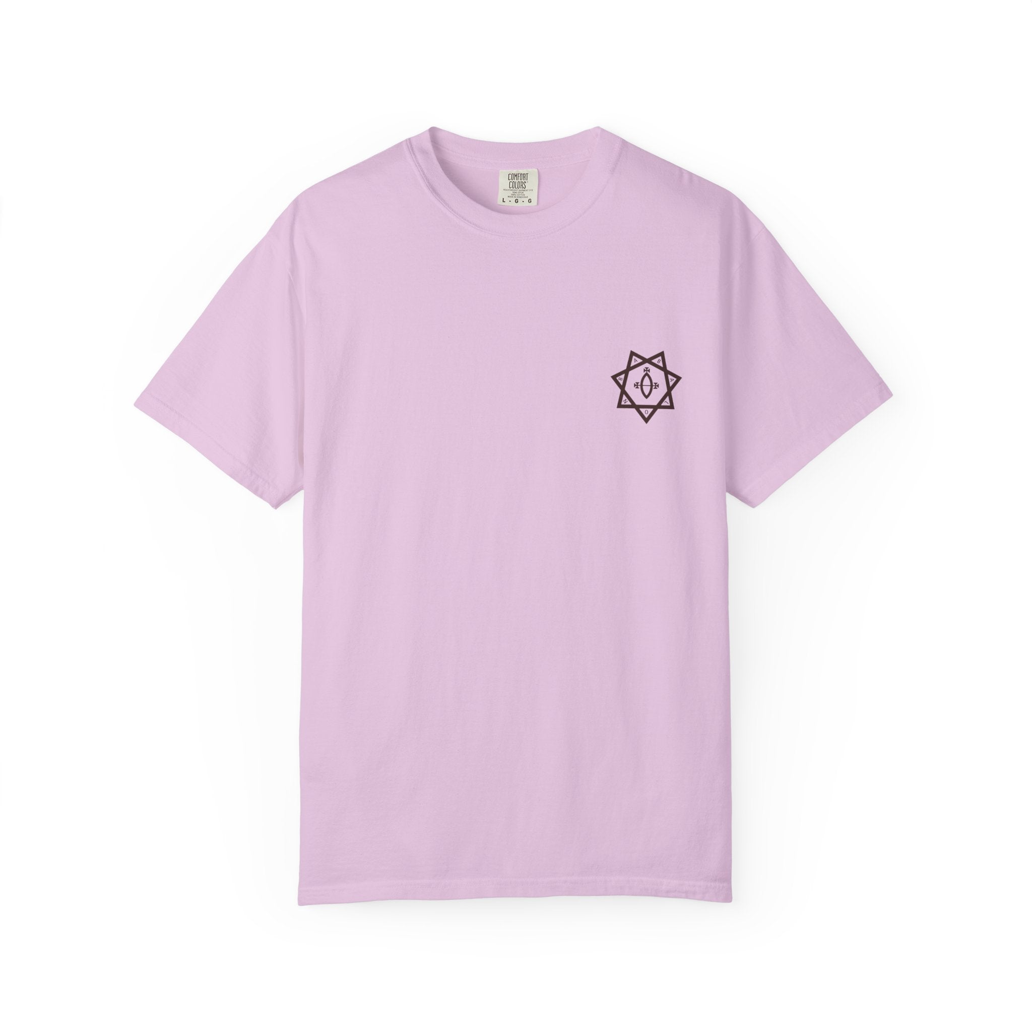 Sacred Geometry T-Shirt - Kabalon Star Emblem & Geometric Symbols Tee