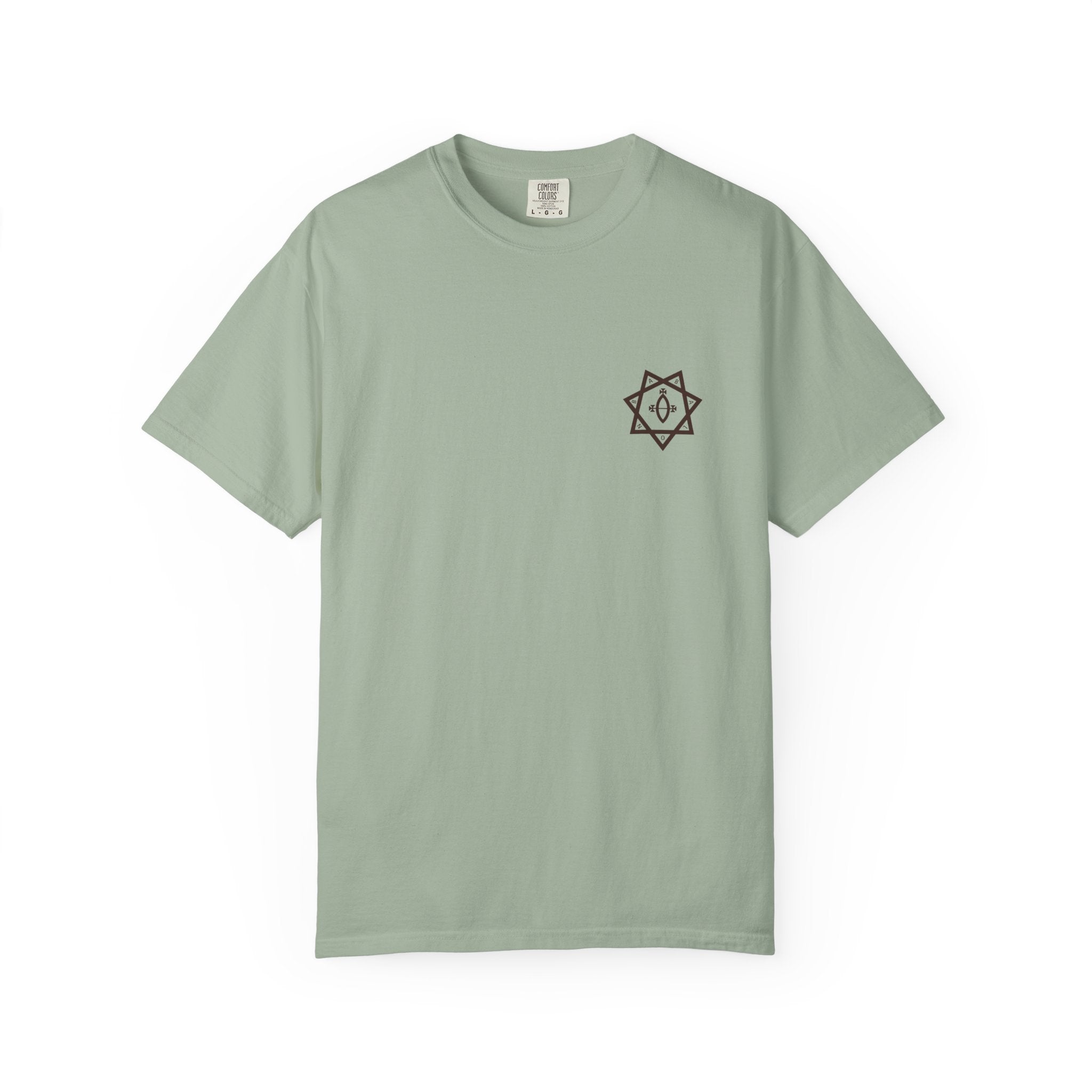 Occult Summoning Circle T-Shirt - Esoteric Sigil Back Print