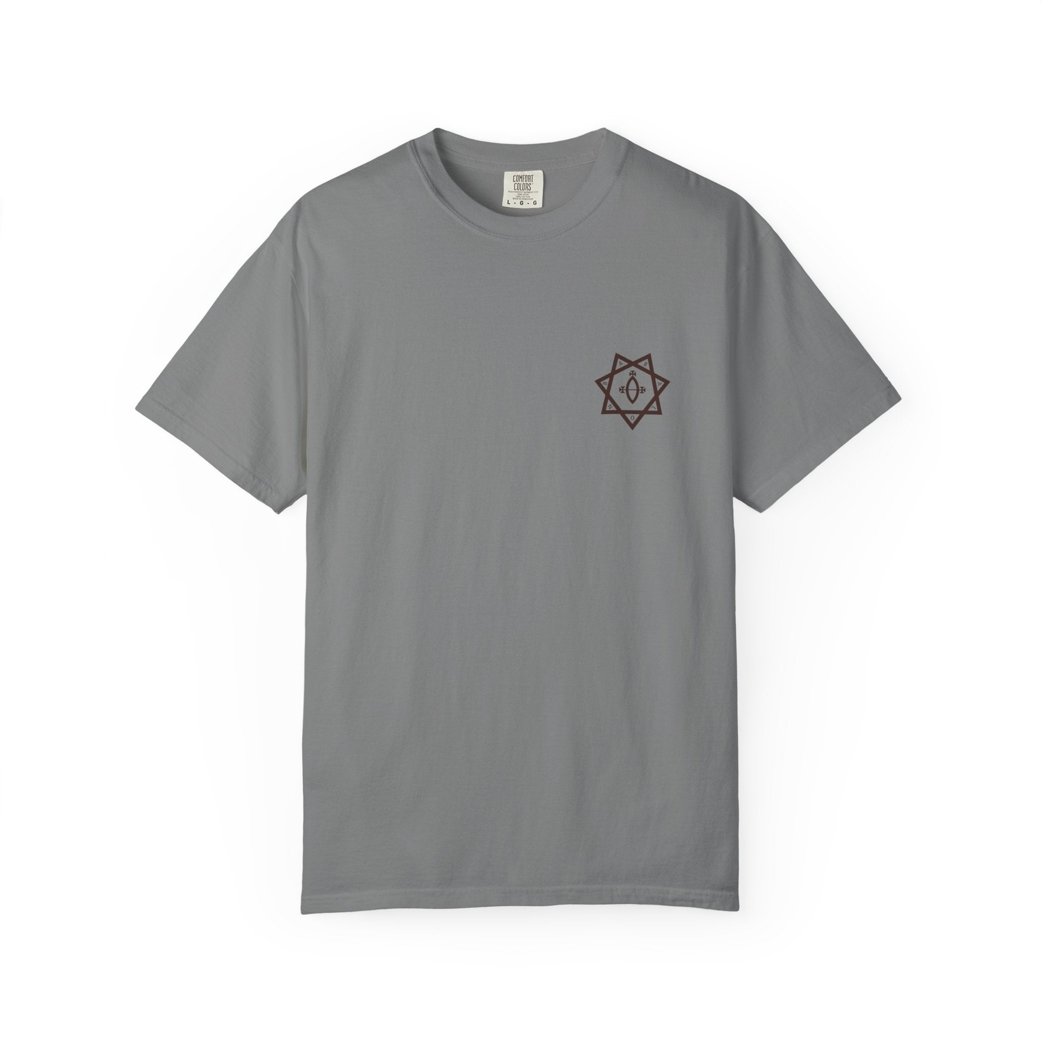 Occult Summoning Circle T-Shirt - Esoteric Sigil Back Print