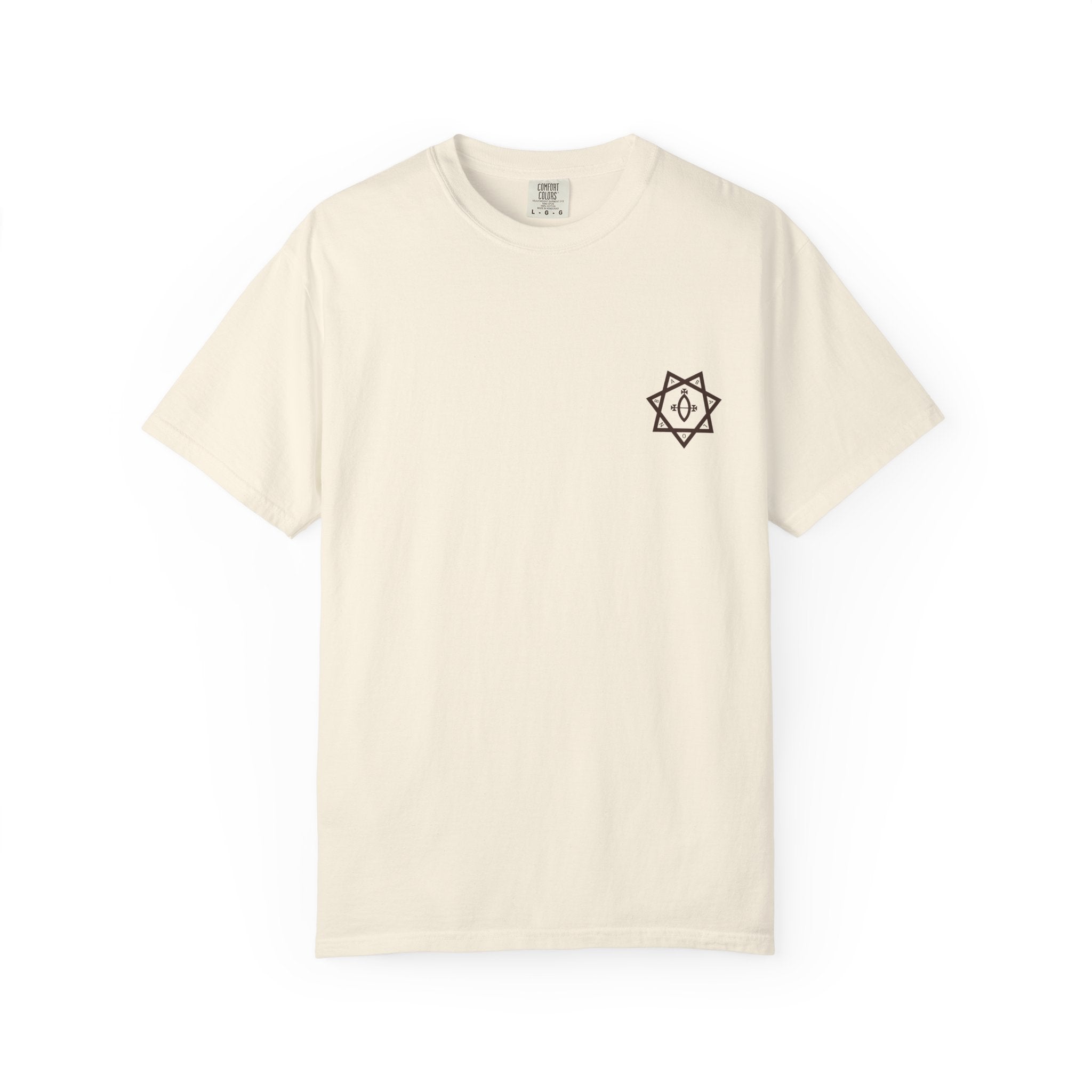 Sacred Geometry T-Shirt - Kabalon Star Emblem & Geometric Symbols Tee