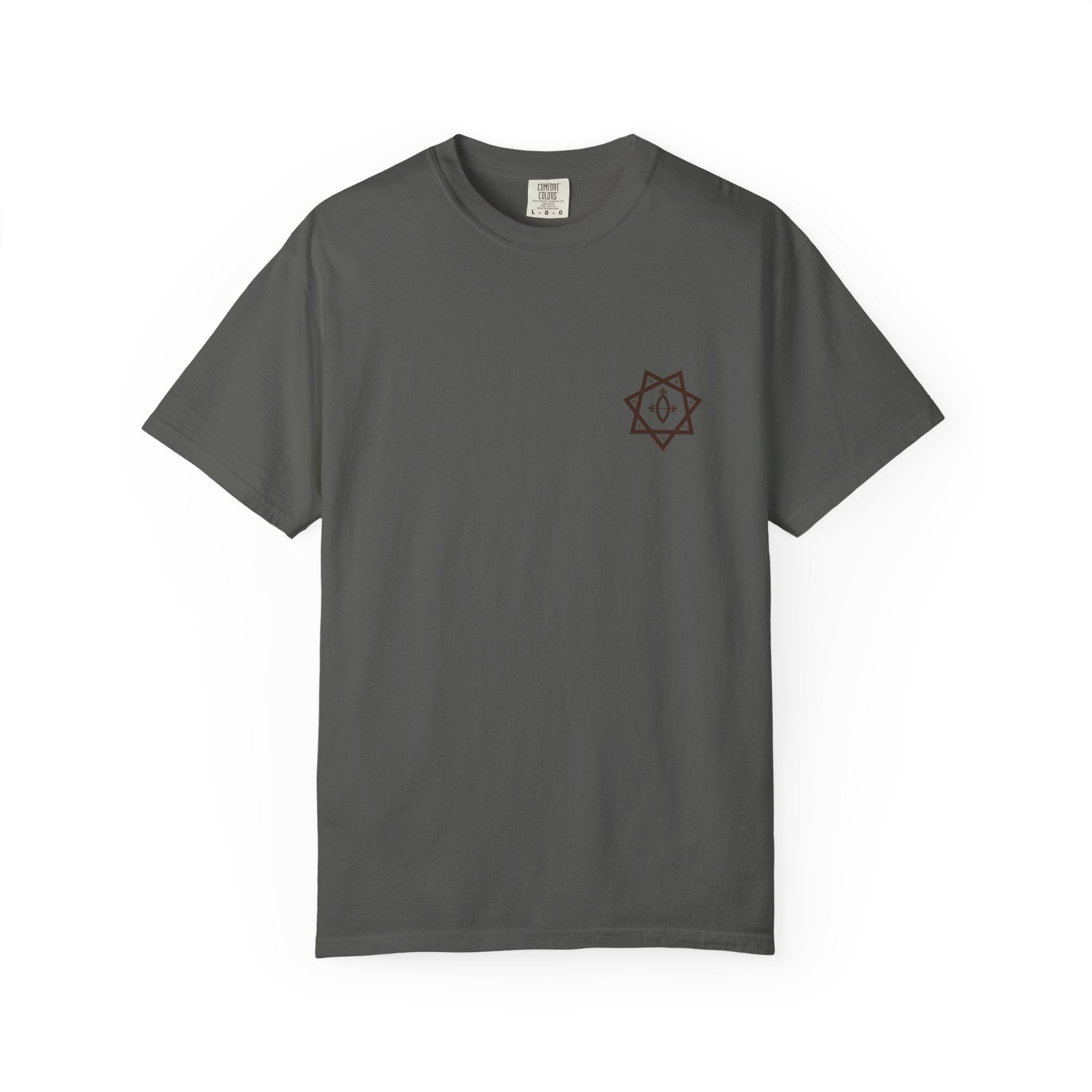 Occult Summoning Circle T-Shirt - Esoteric Sigil Back Print
